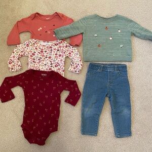 Carter's and Gerber 12 Month Bundle